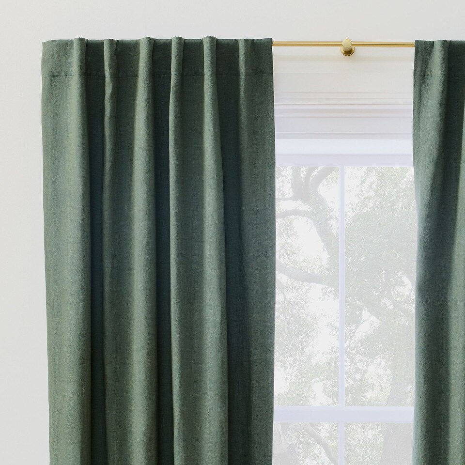 European Flax Linen Curtain